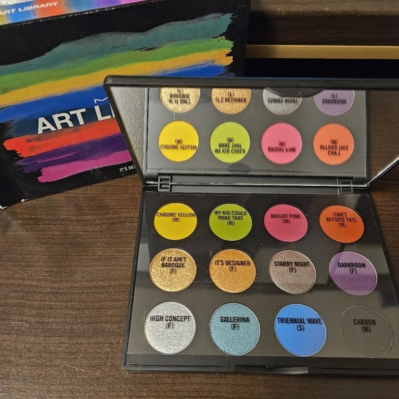 MAC Cosmetics Makeup Mac Art Library Its Designer Eyeshadow Palette